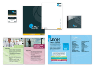 León & Asociados – Identity